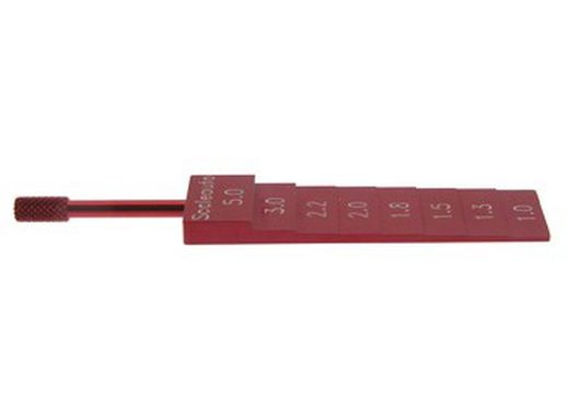 Galgas p/medir altura chasis aluminio