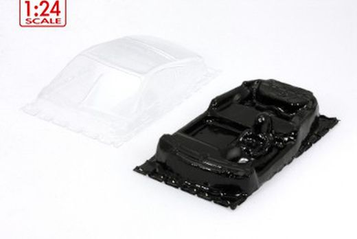 Interior aligerado Mercedes SLS 1:24