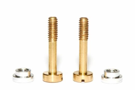 Juego de 2 tornillos + tuercas especiales para suspensión