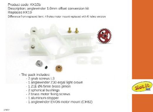 Kit de conversion anglewinder offset