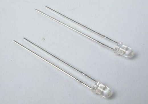LED Blanco Xenon 3mm Luces delanteras