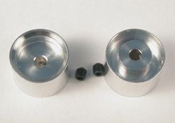 Llanta Aluminio 14.5x10mm. p/eje 3mm.