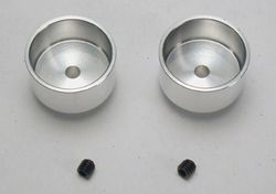 Llanta Aluminio 16.5x8.5mm con Buje p/eje