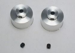 Llanta Aluminio 16.5x8.5mm con Buje p/eje