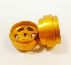 Llanta R9 aluminio 19x10.5 color dorado