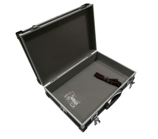 Maleta de aluminio color negro