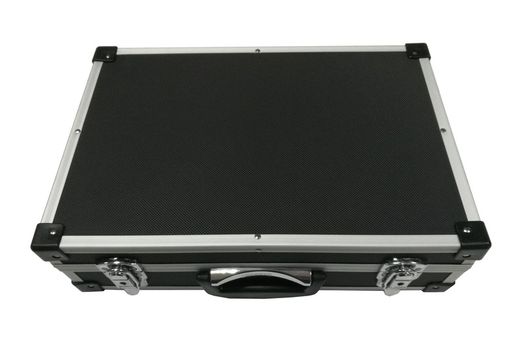 Maleta de aluminio color negro