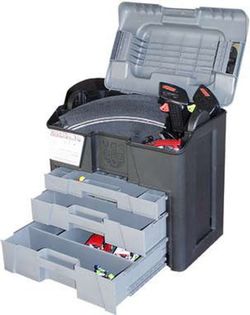 Maleta de plástico para slot-herramientas
