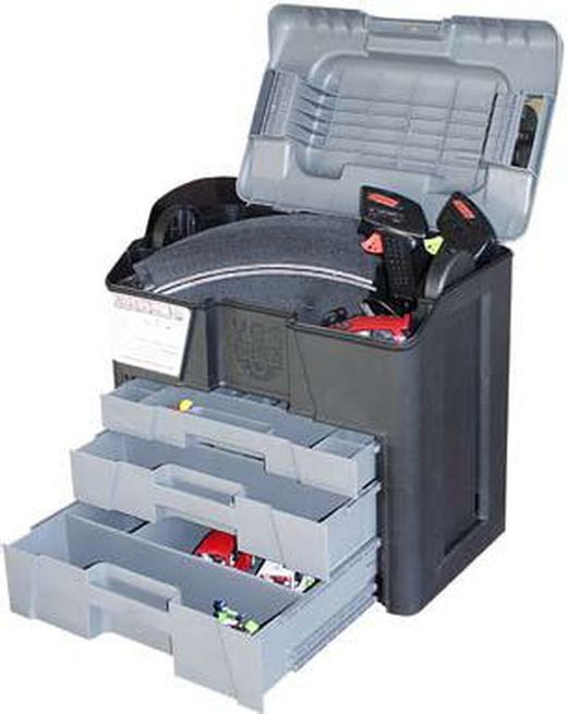Maleta de plástico para slot-herramientas