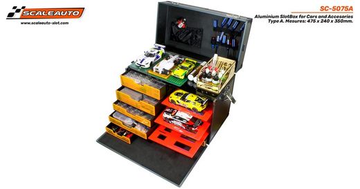 Maletin SlotBox para Coches y Accesorios tipo A.