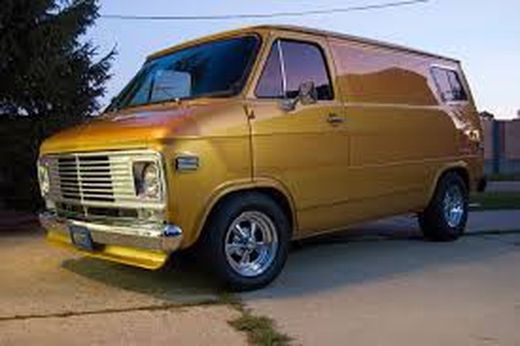 Maqueta Chevy Van 1977 1:24
