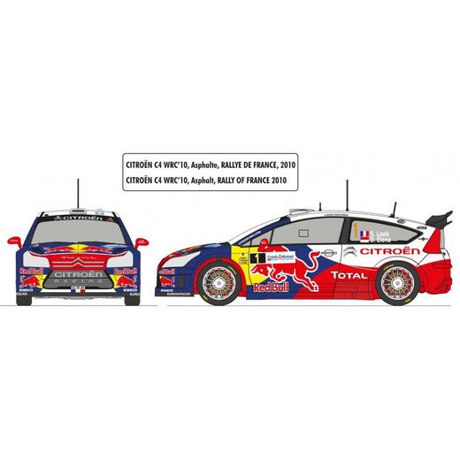 Maqueta Citroen C4 WRC 1/24