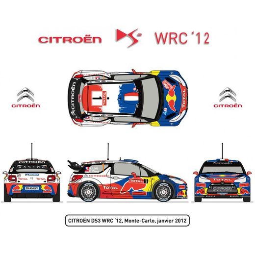 Maqueta Citroen DS3 1/24