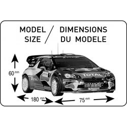 Maqueta Citroen DS3 1/24