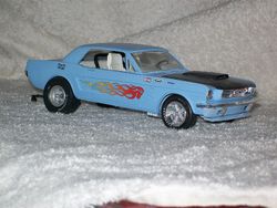 Maqueta Ford Mustang 1966 1/25