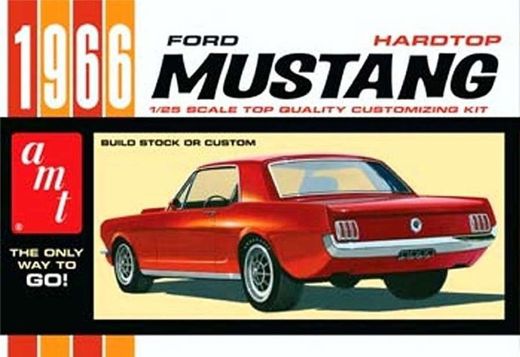 Maqueta Ford Mustang 1966 1/25