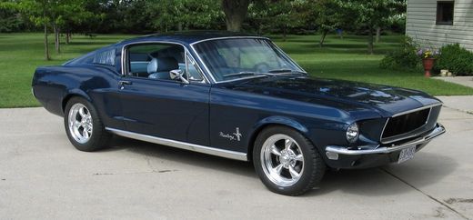 Maqueta Mustang GT 1968 1:25