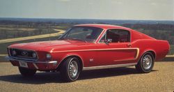 Maqueta Mustang GT 1968 1:25
