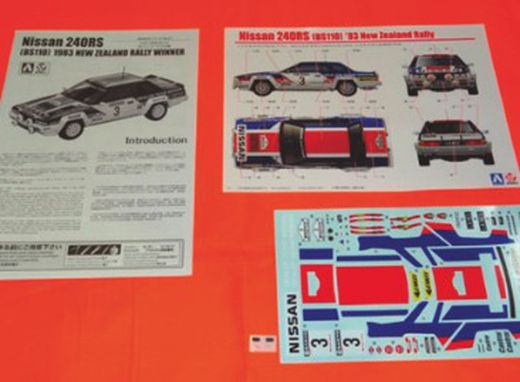 Maqueta Nissan 240RS 1:24