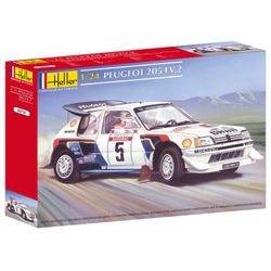 Maqueta Peugeot 205 EV2 1/24