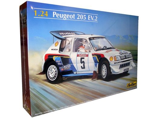 Maqueta Peugeot 205 EV2 1/24