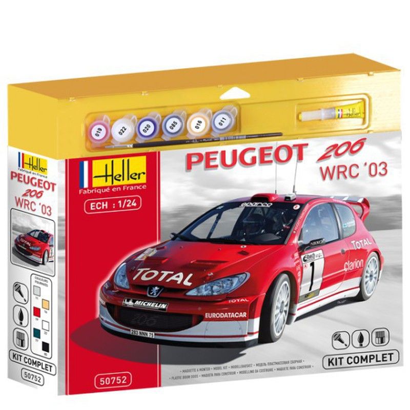PEUGEOT 206 WRC 2003 & 4WD «GRÖNHOLM» AUTOart 1:32 - NEU (Neu und