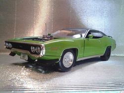Maqueta Plymouth GTX 1971 1:24