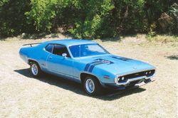 Maqueta Plymouth GTX 1971 1:24