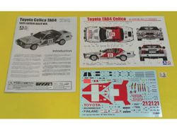 Maqueta Toyota Celica 1:24