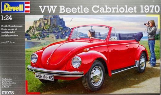 Maqueta Volkswagen Beetle Cabriolet 1:24