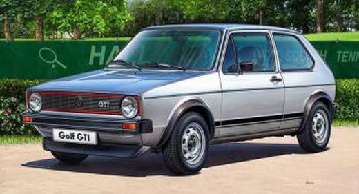Maqueta VW Golf 1 GTI 1/24