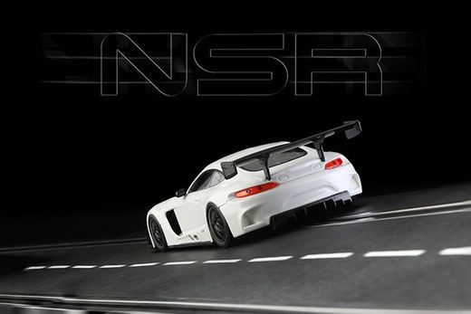 Mercedes AMG GT3 Test car Blanco