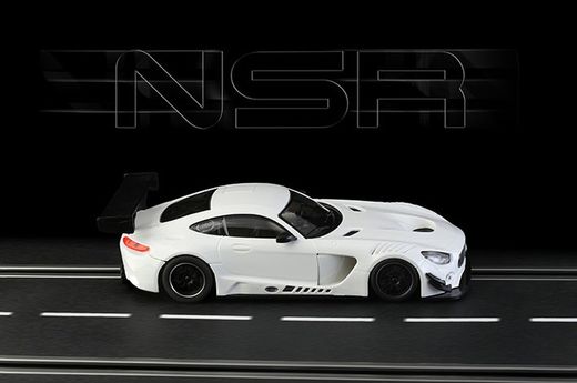 Mercedes AMG GT3 Test car Blanco