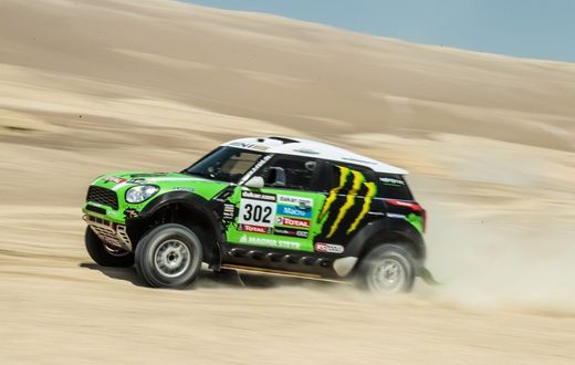 Mini All4 Racing Dakar 2012 Peterhansel nº302 BASIC