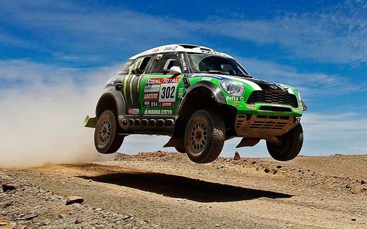 Mini All4 Racing Dakar 2012 Peterhansel nº302 PRO