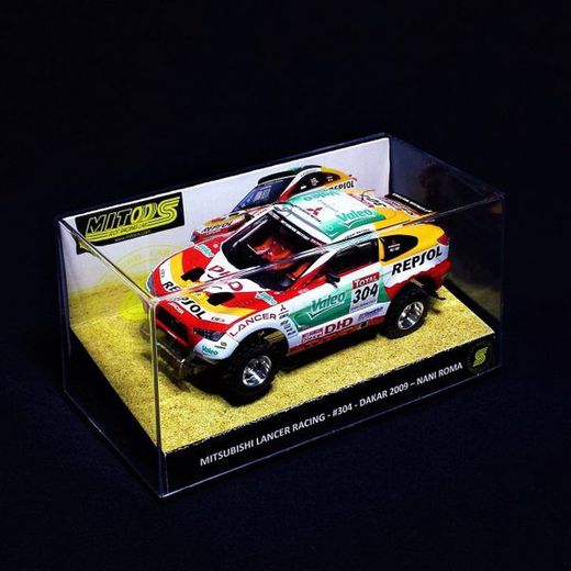 Mitsubishi Lancer Racing nº304 Dakar 2009 Nani Roma BASIC