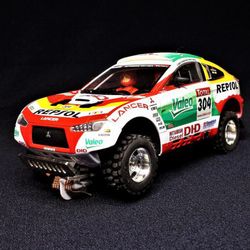 Mitsubishi Lancer Racing nº304 Dakar 2009 Nani Roma BASIC