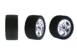 Neum. Goma 24x12mm RT-Soft rayados especial