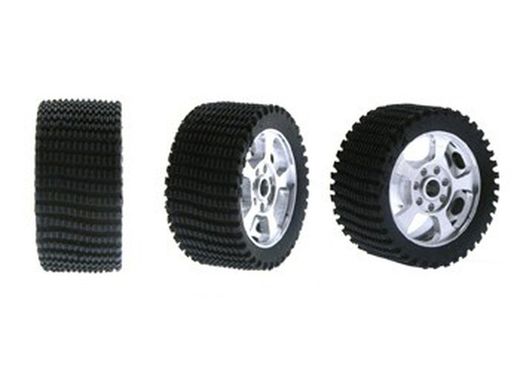 Neum. Goma 24x12mm RT-Soft rayados especial