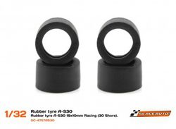 Neum. Goma A-S30 19x10mm Racing Slick (Shore 30)