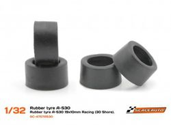 Neum. Goma A-S30 19x10mm Racing Slick (Shore 30)