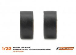 Neum. Goma A-S30 19x10mm Racing Slick (Shore 30)