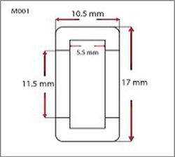 Neumáticos Slick S1 17x10,5 mm
