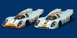 Pack Porsches 917 Gulf Daytona