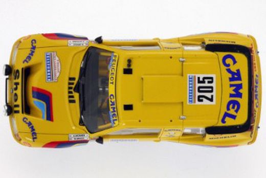 Peugeot 205 grand raid 1987 205 Vatanen