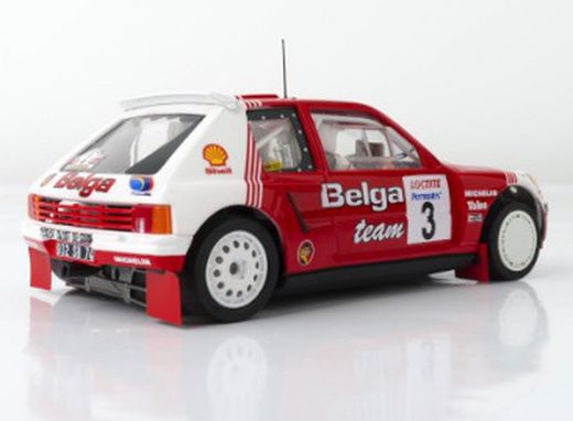 Peugeot 205 T16 Evo1 Belga Ypres 85'
