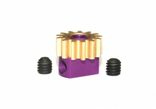 Piñón extraíble latón Z13 x 7,5 mod. 0.5