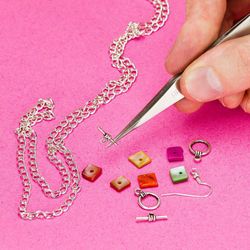 Pinzas de acero inox punta fina