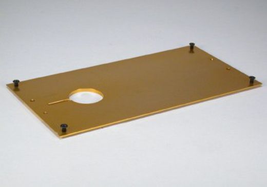 Placa medicion alturas 2mm aluminio