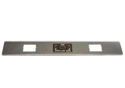 Plancha soporte Inox para velocidad 2 carriles